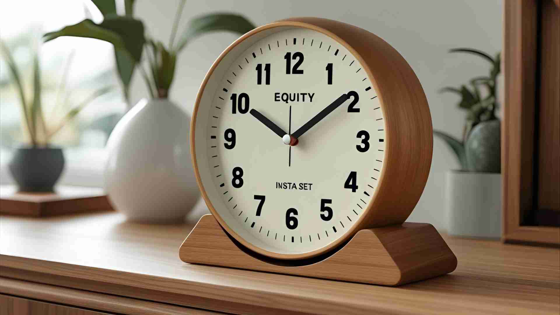 How To Change The Time On An Equity Insta Set Clock