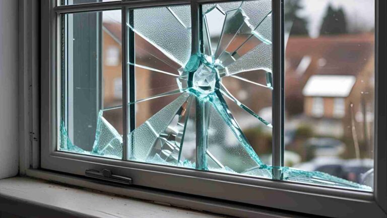Broken window pane, where do I start to try and replace it?