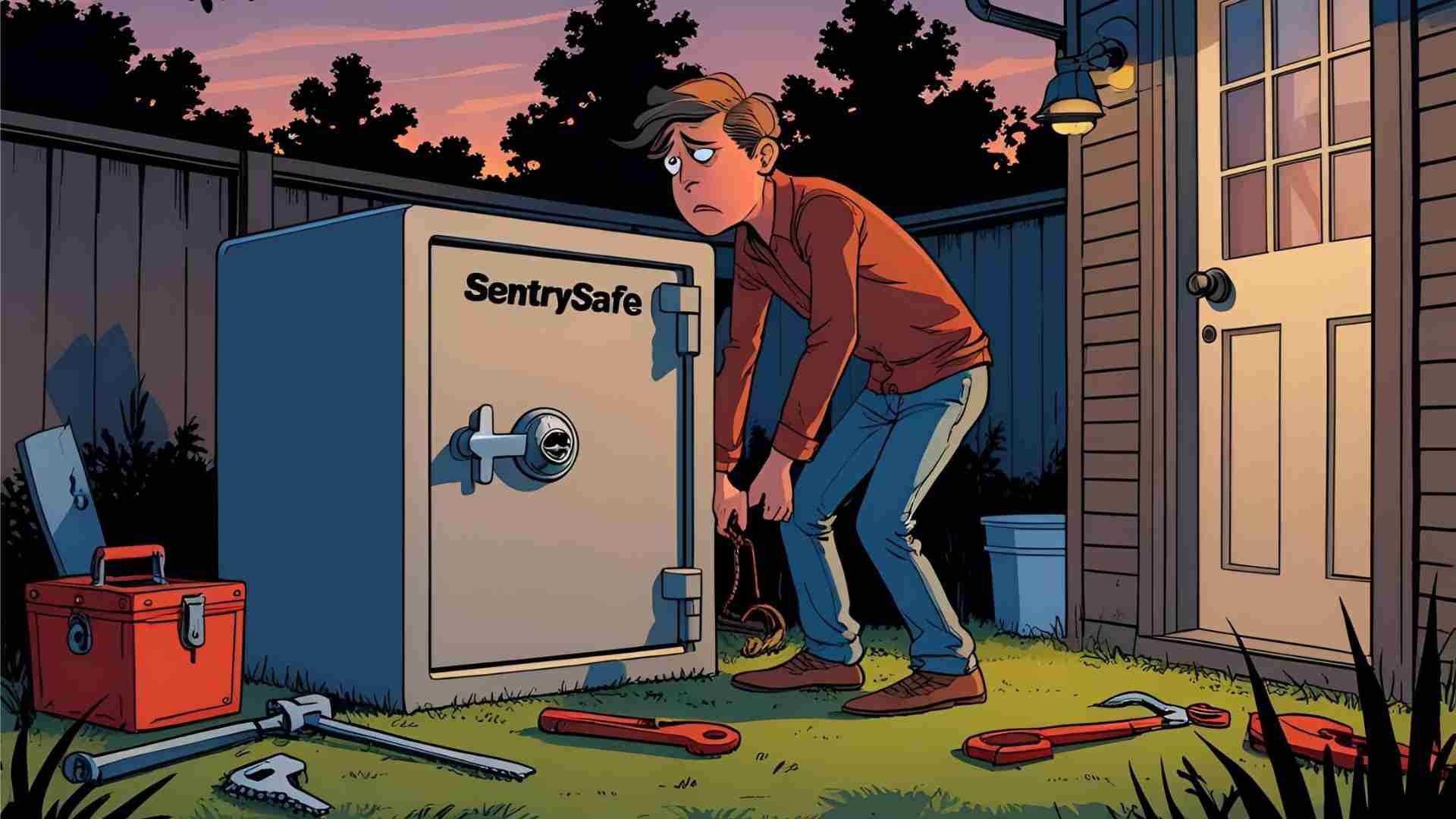 The key to my SentrySafe no longer works 