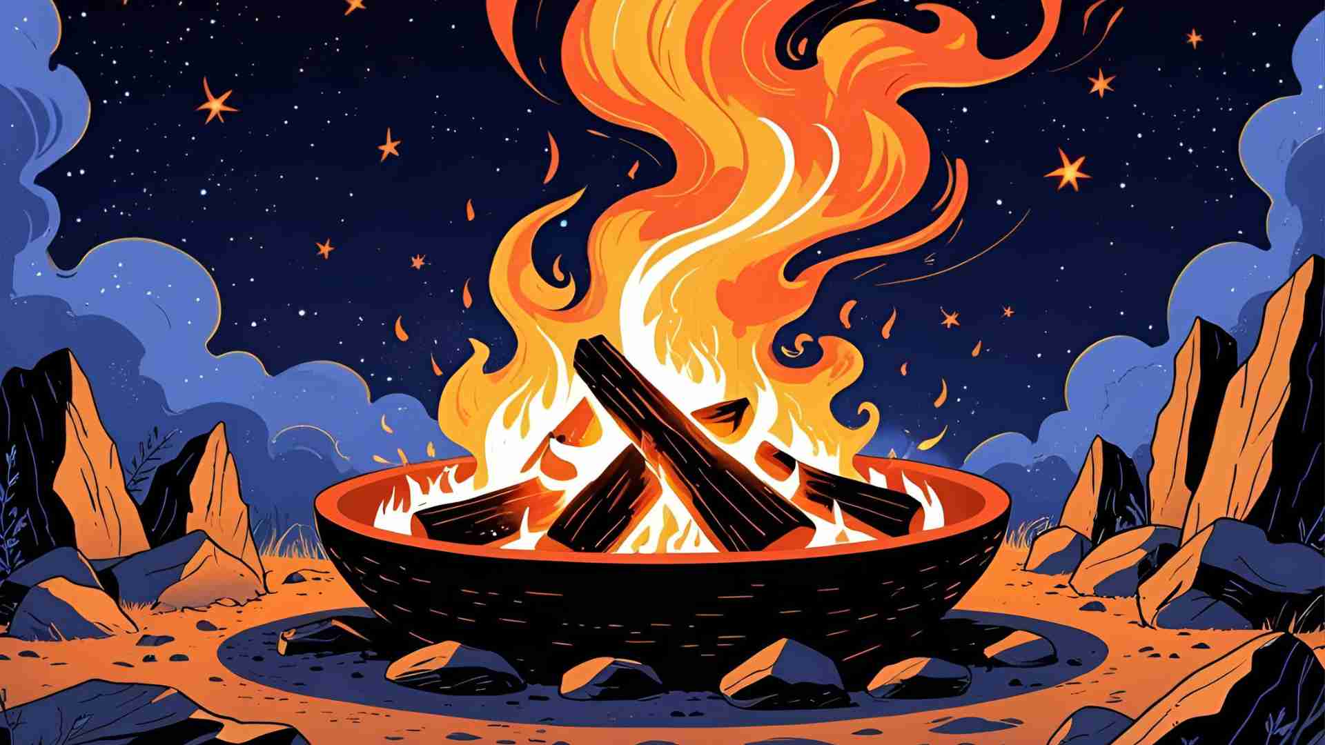 Can fire pit rocks explode?