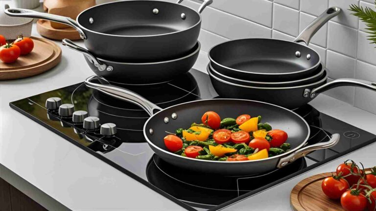 What material pans to use with glass-ceramic cooktop?