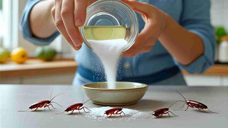 How to Use Baking Soda and Vinegar to Kill Roaches