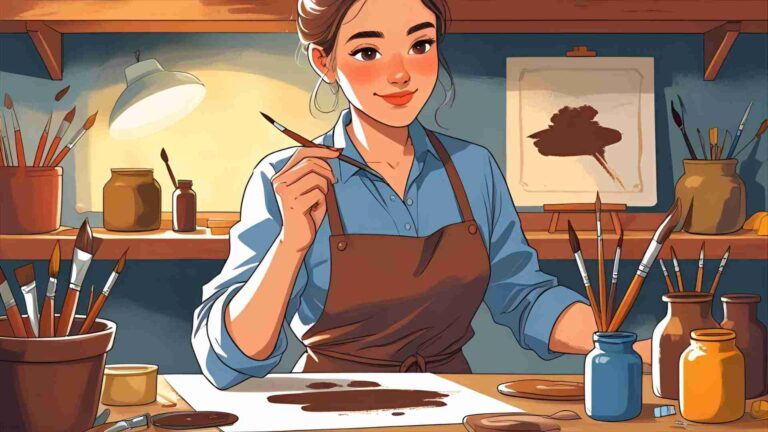 How to Make Brown from Gray Paint