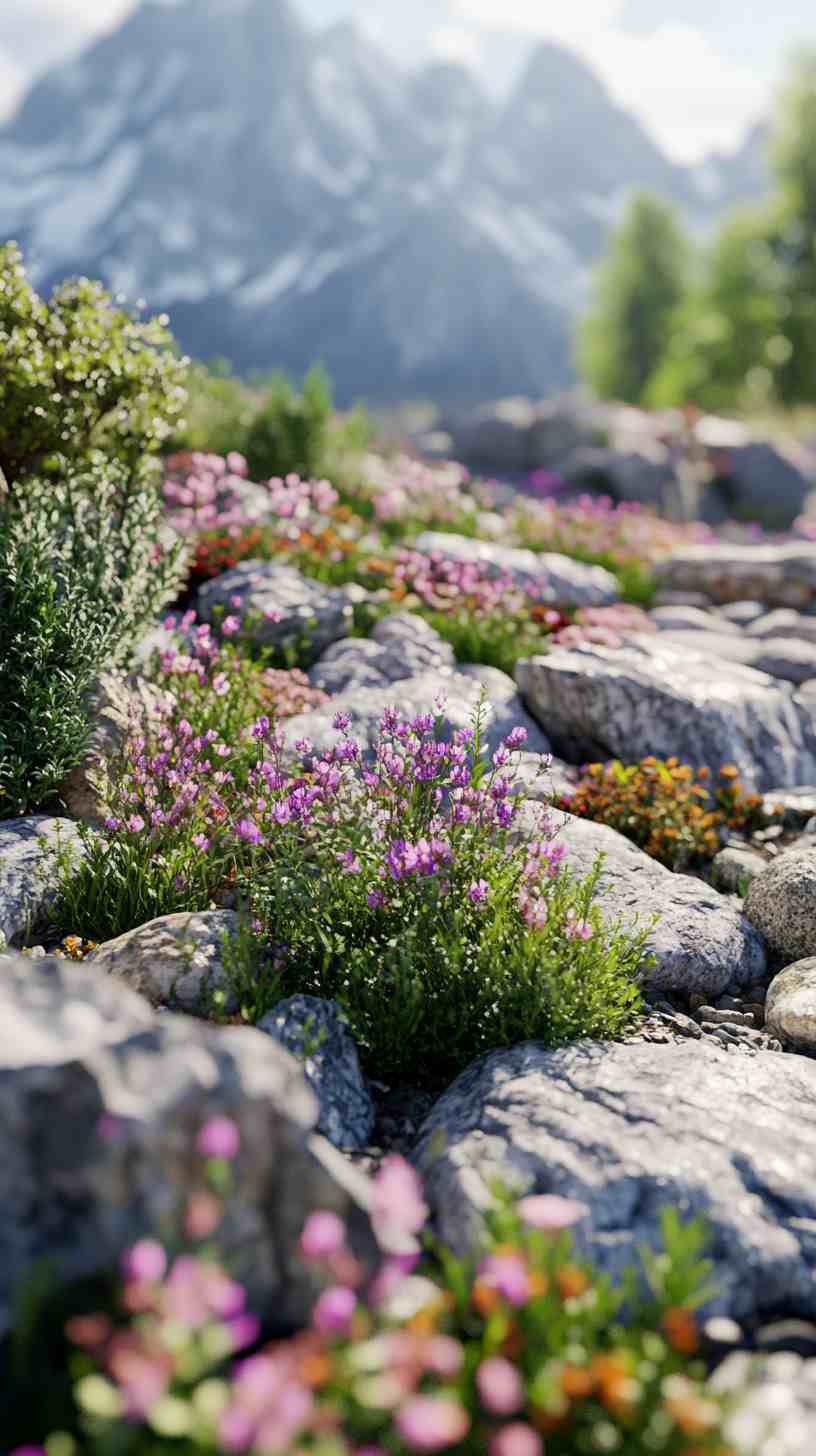 Alpine Landscaping 4K HD Wallpapers