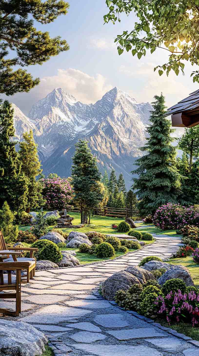 Alpine Landscaping 4K HD Wallpapers