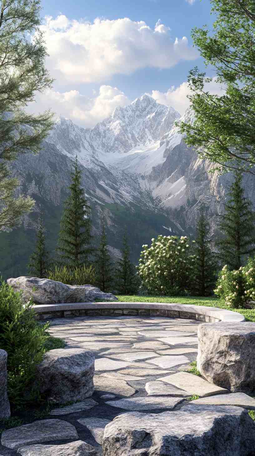 Alpine Landscaping 4K HD Wallpapers