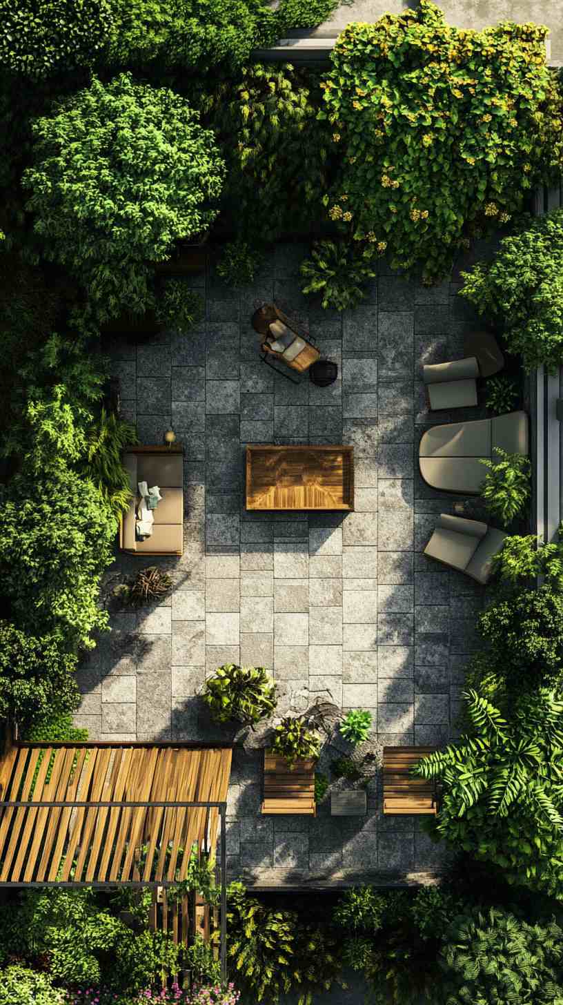 Apartment Landscape Design Images 4K HD Wallpapers