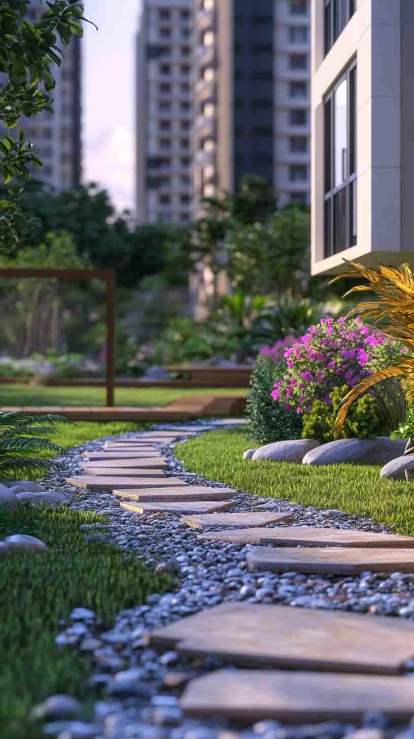 Apartment Landscape Design Images 4K HD Wallpapers