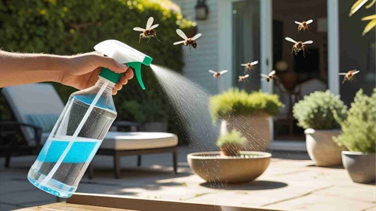 How To Keep Flies Away from Patio Hydrogen Peroxide Hack