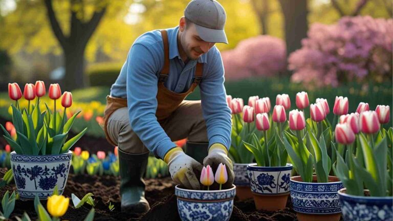 When to Plant Tulip Bulbs in Pots?