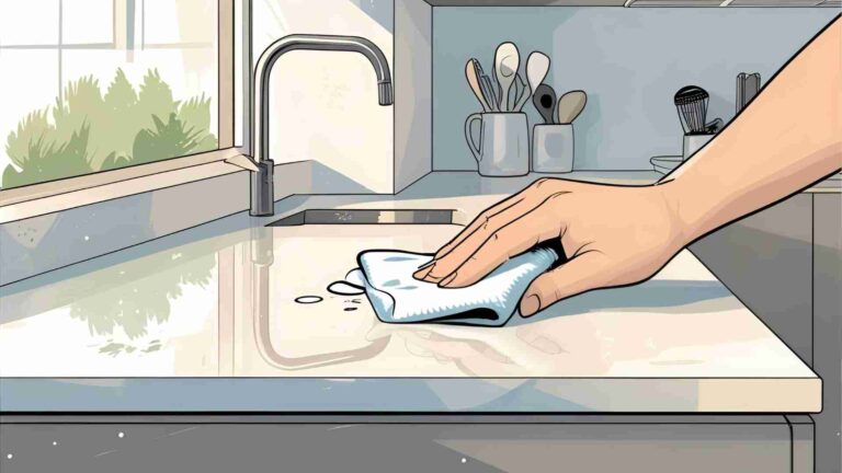 Removing marker stain from quartz countertop?