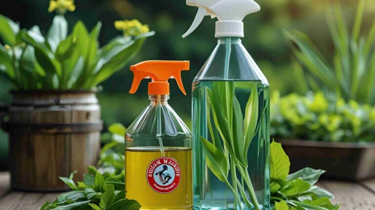 Home-made weedkillers: never mix bleach and vinegar