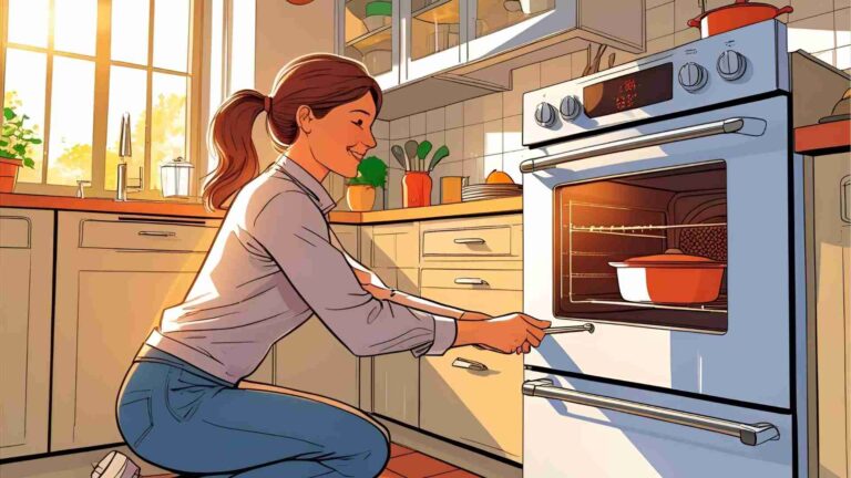 How to change an oven from Celsius to Fahrenheit