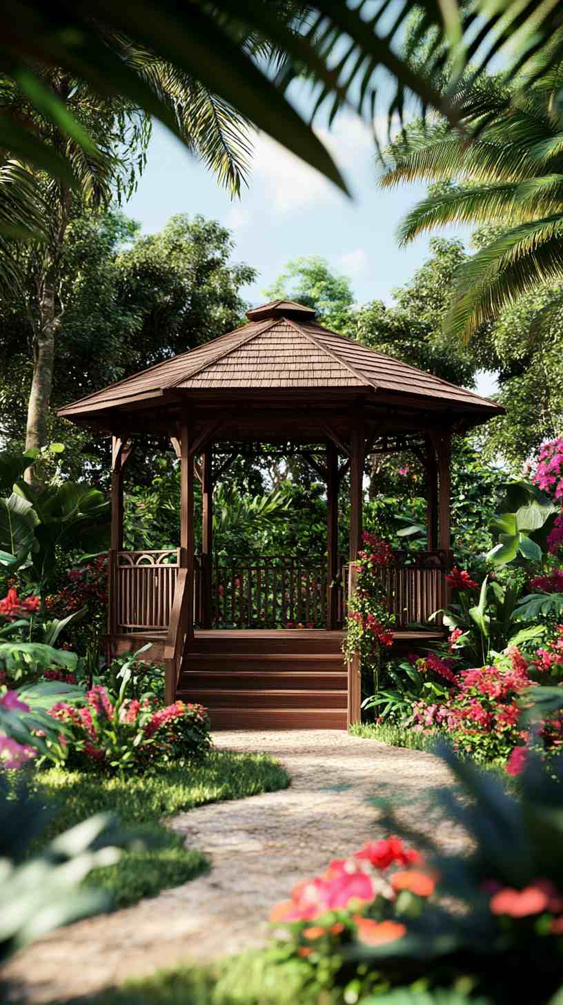 3x3 Gazebo 4K HD Wallpapers