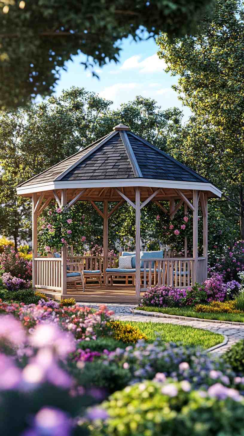 3x3 Gazebo 4K HD Wallpapers