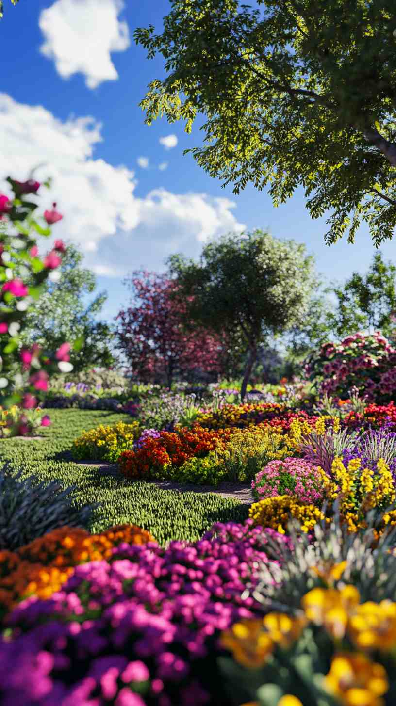 4 Seasons Landscaping 4K HD Wallpapers