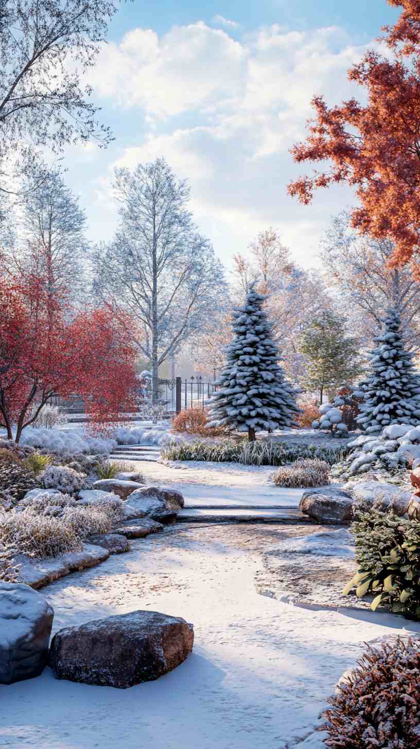 4 Seasons Landscaping 4K HD Wallpapers
