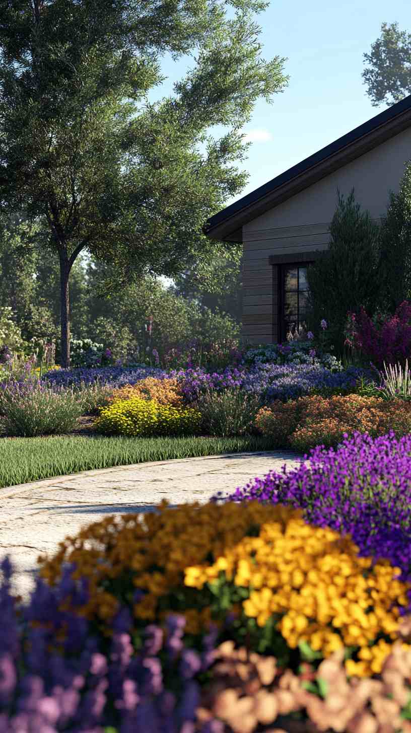 4 Seasons Landscaping 4K HD Wallpapers