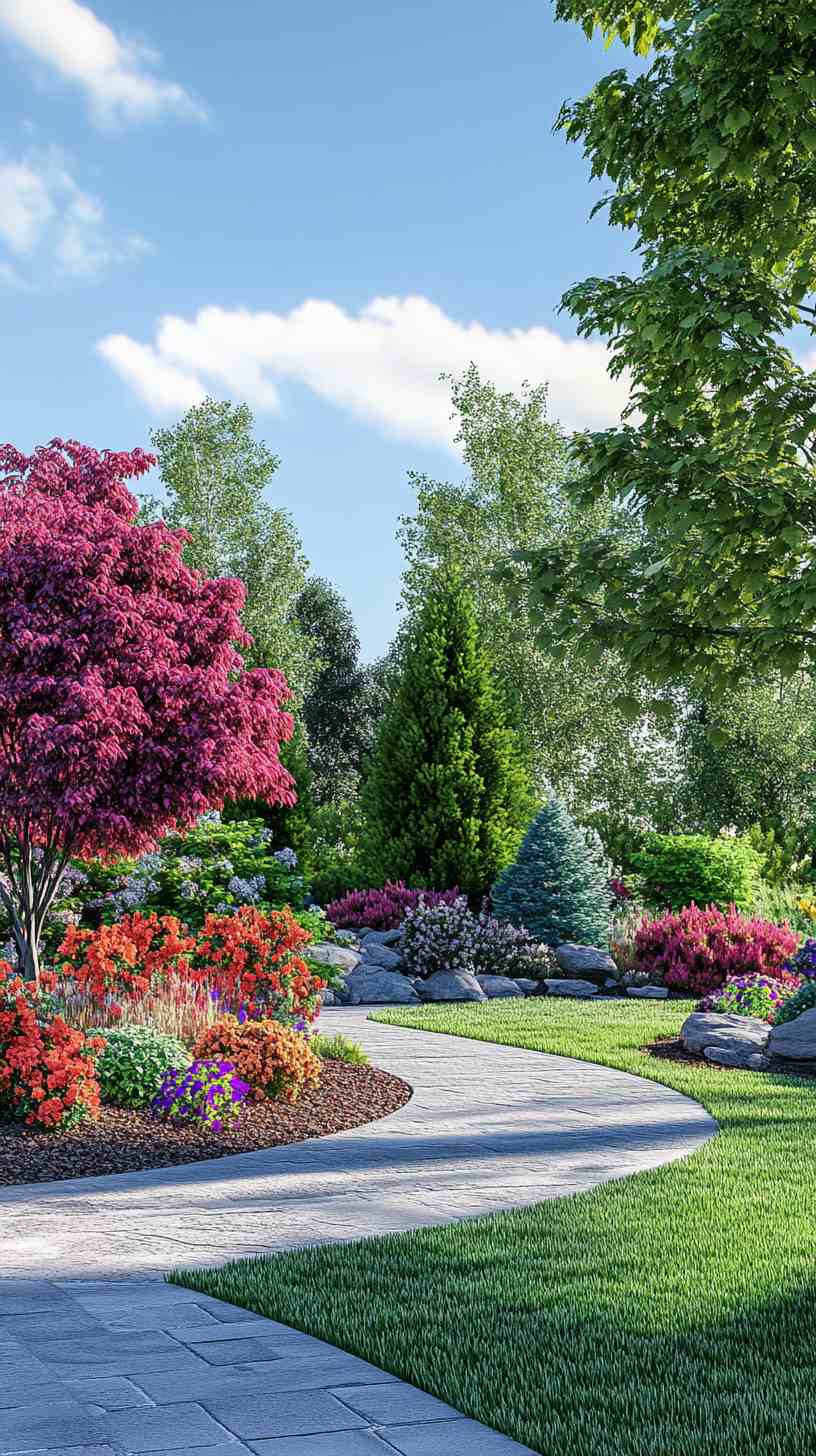 4 Seasons Landscaping 4K HD Wallpapers