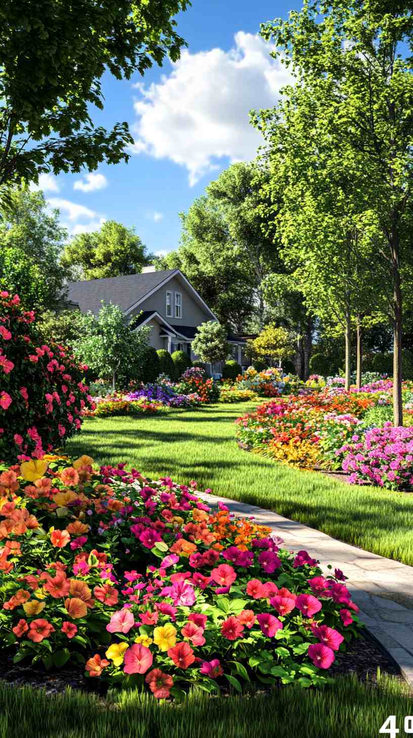 4 Seasons Landscaping 4K HD Wallpapers