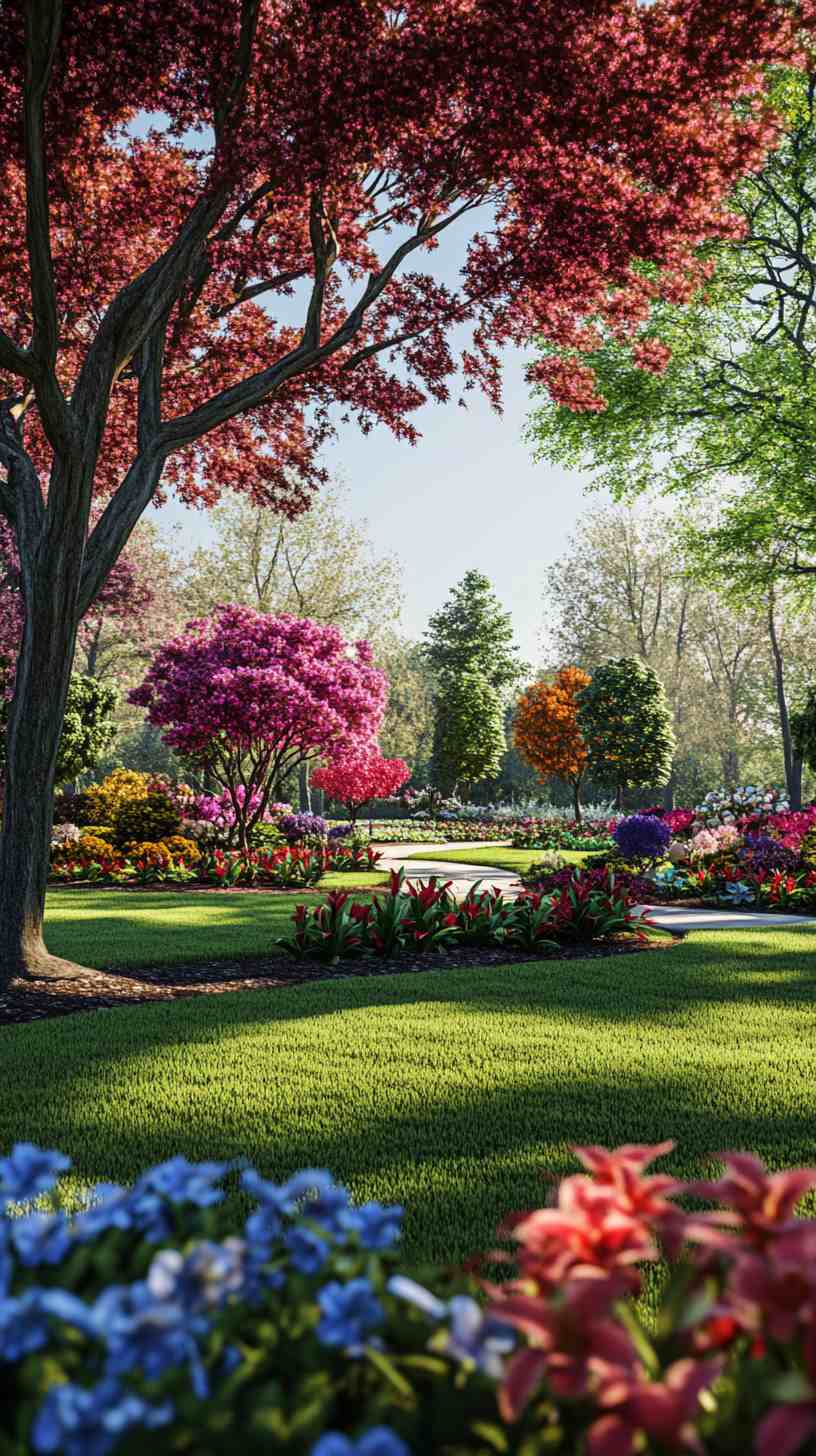 4 Seasons Landscaping 4K HD Wallpapers