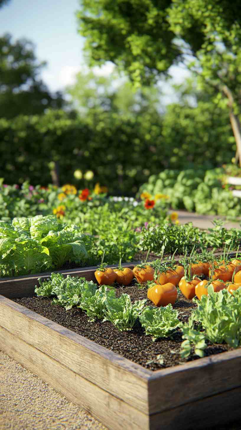 4x8 Raised Garden Bed Planting Layout 4K HD Wallpapers