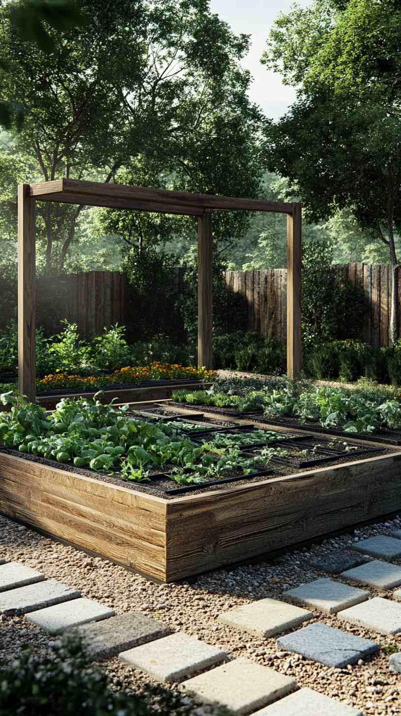 4x8 Raised Garden Bed Planting Layout 4K HD Wallpapers