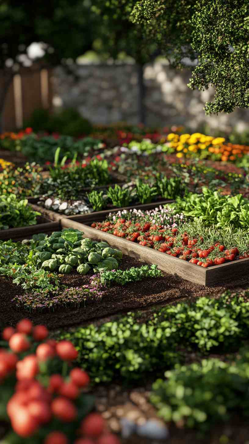 4x8 Raised Garden Bed Planting Layout 4K HD Wallpapers