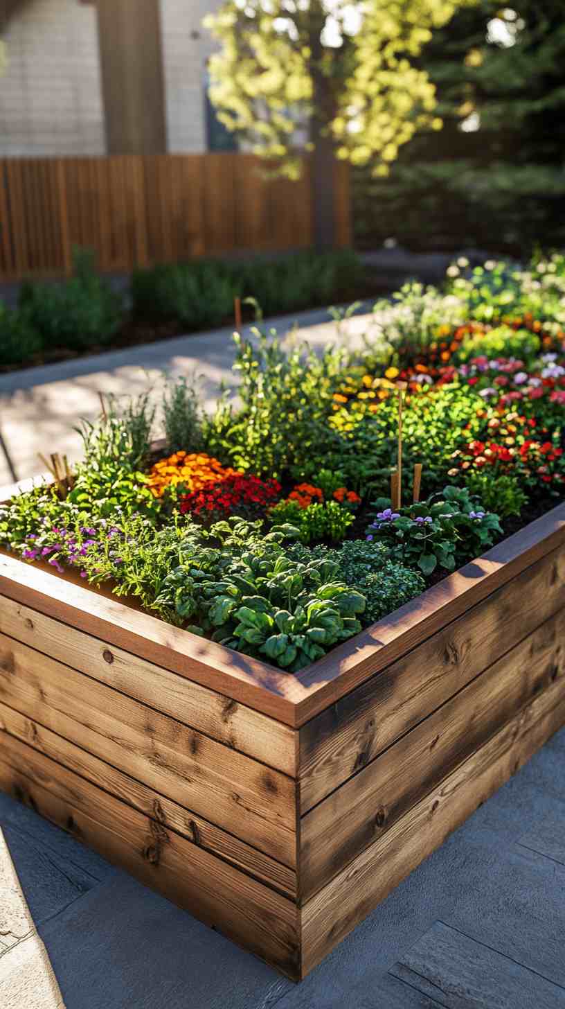 4x8 Raised Garden Bed Planting Layout 4K HD Wallpapers