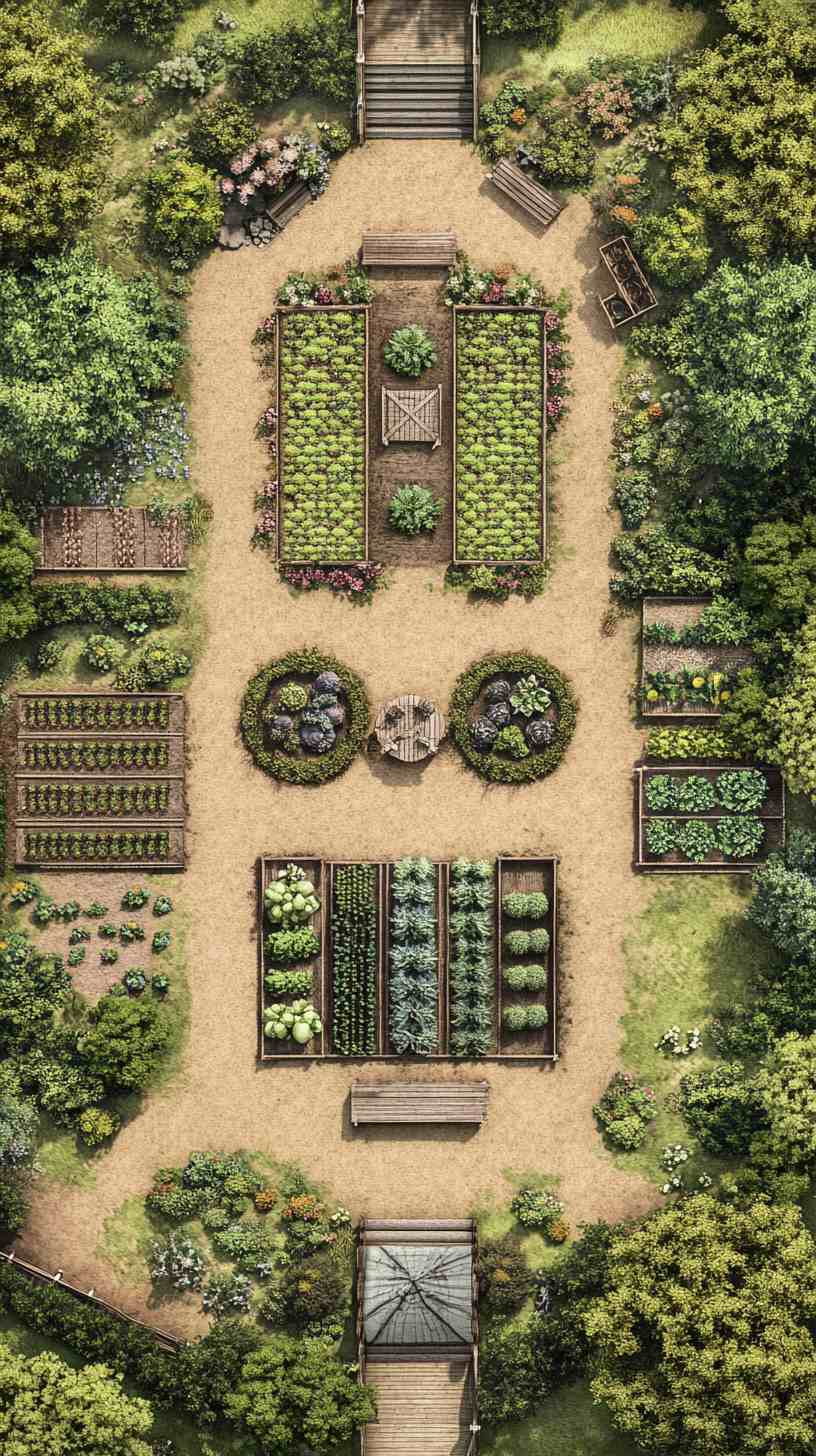 Allotment Layout Ideas 4K HD Wallpapers