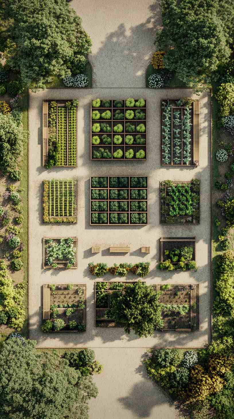 Allotment Layout Ideas 4K HD Wallpapers
