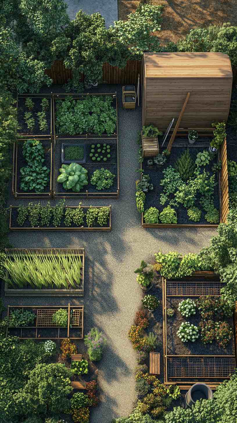 Allotment Layout Ideas 4K HD Wallpapers