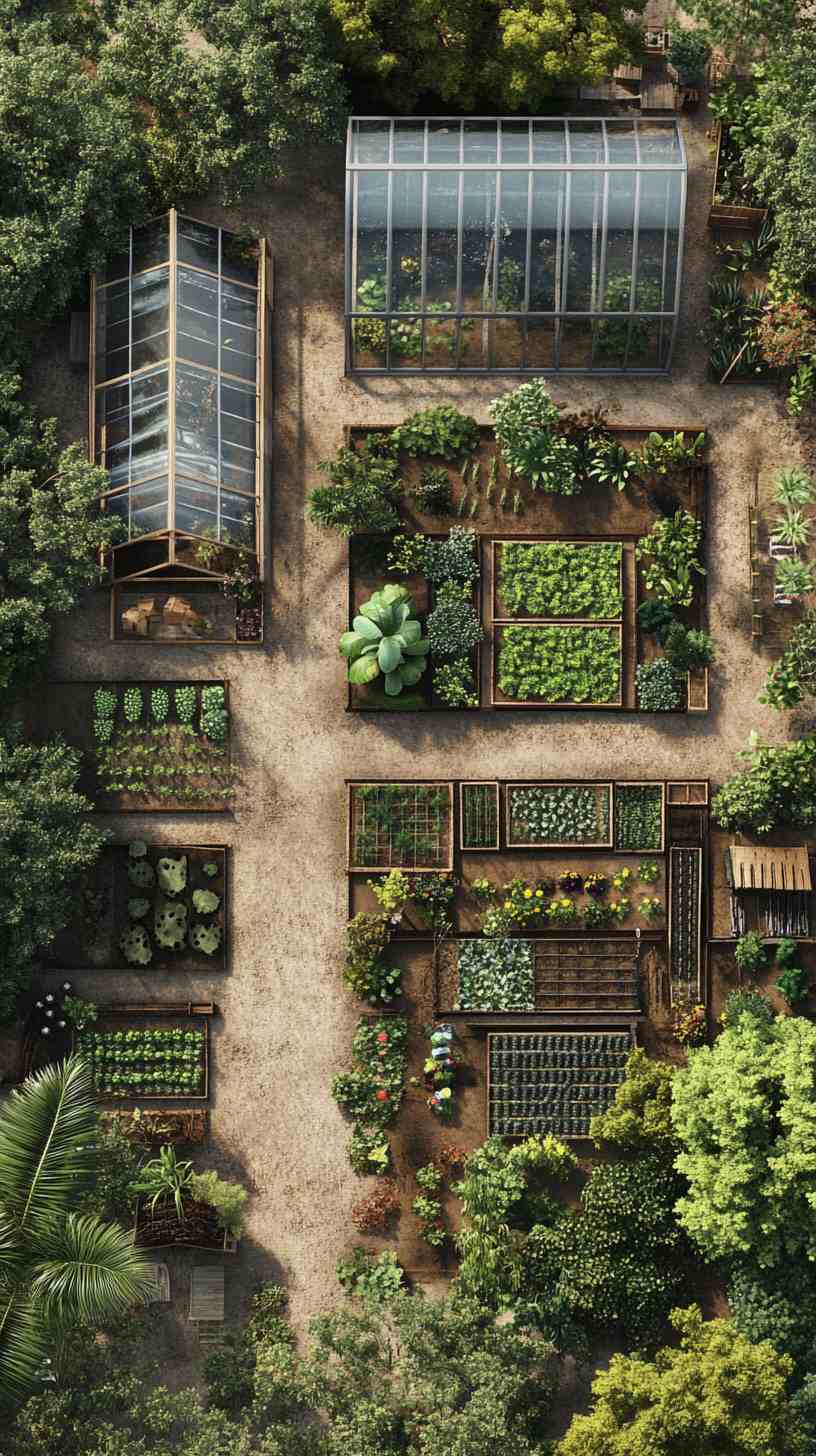 Allotment Layout Ideas 4K HD Wallpapers