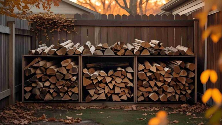 How to Stack Firewood to Keep It Dry and Clean