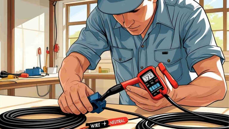 How to Test for Hot and Neutral When Both Wires Are Black