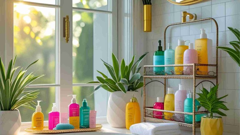 Genius Ways to Use an IKEA BEKVAM Spice Rack to Elevate Your Bathroom on a Budget
