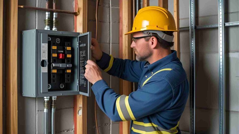 How to Safely Install a 50-Amp Double Pole Breaker