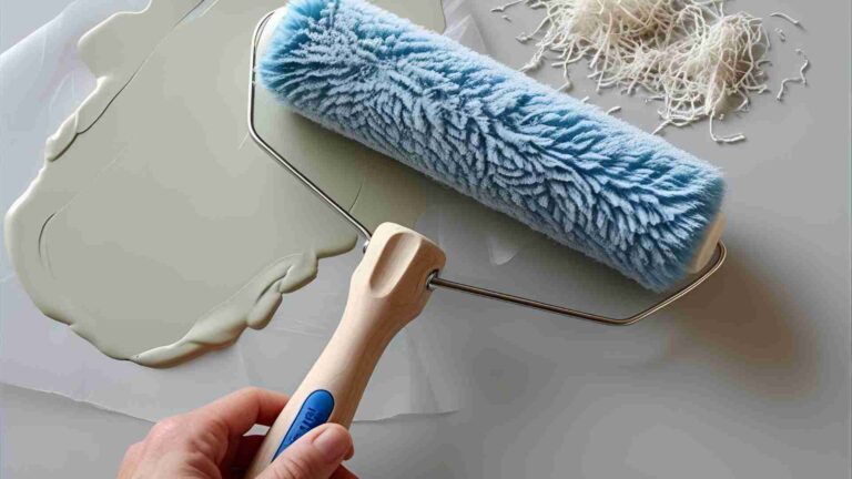 Try This Easy Hack to Remove Lint from Your Paint Roller for a Seamless Application