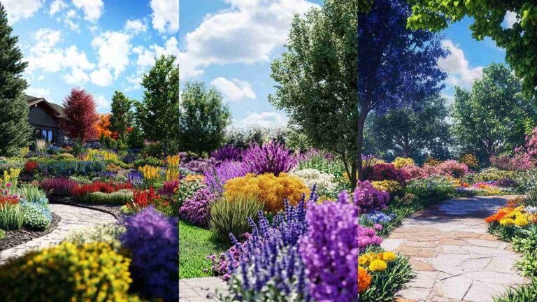 4 Seasons Landscaping 4K HD Wallpapers