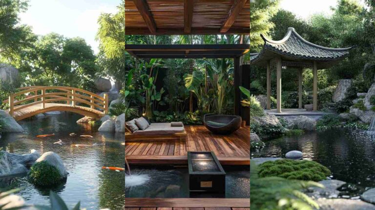 Asian Garden Design 4K HD Wallpapers