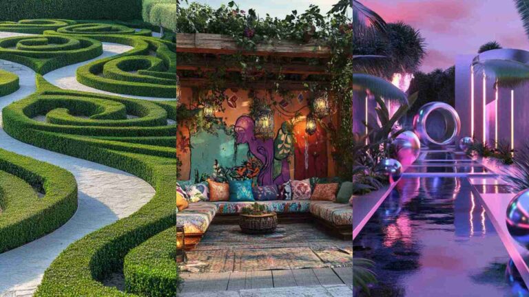 Art Garden Landscape 4K HD Wallpapers